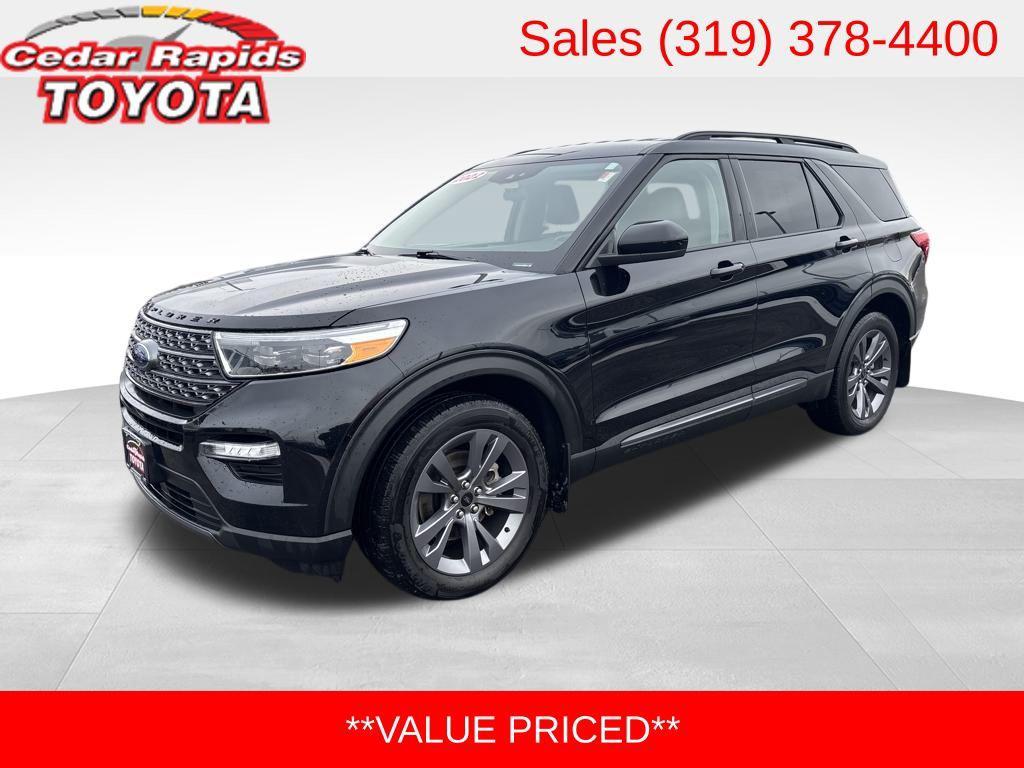 used 2022 Ford Explorer car, priced at $23,712