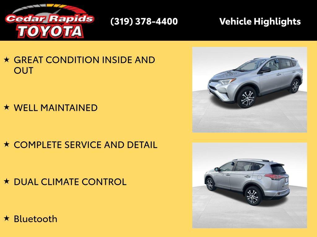 used 2017 Toyota RAV4 car, priced at $17,996