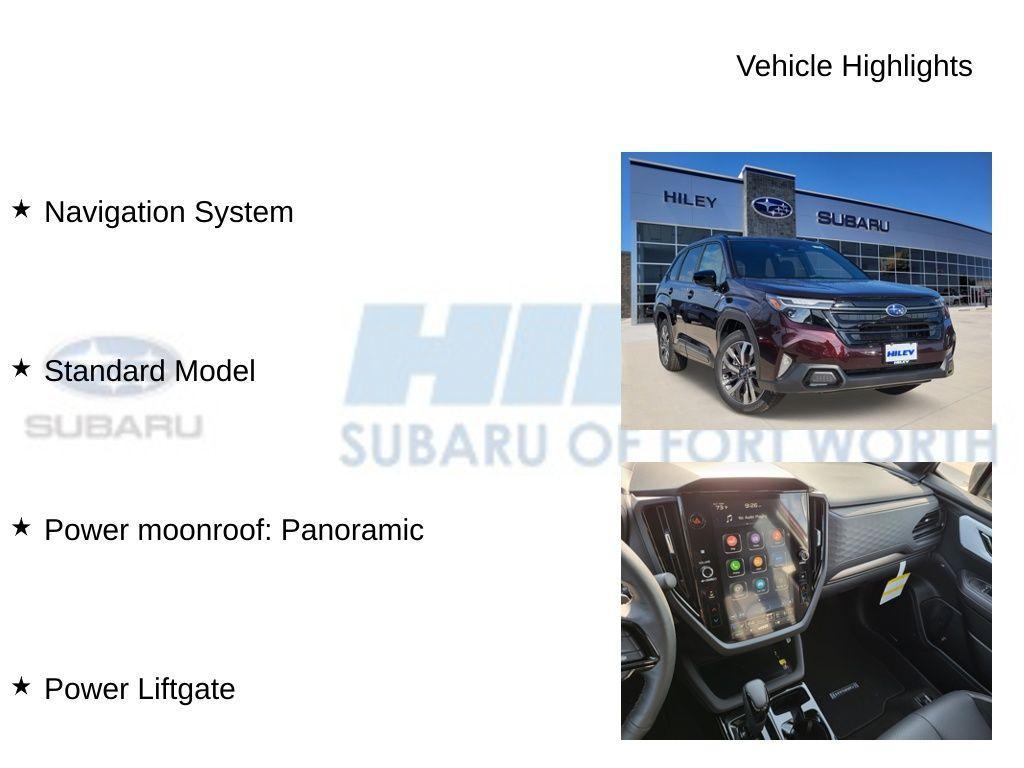 new 2026 Subaru Forester car, priced at $41,159