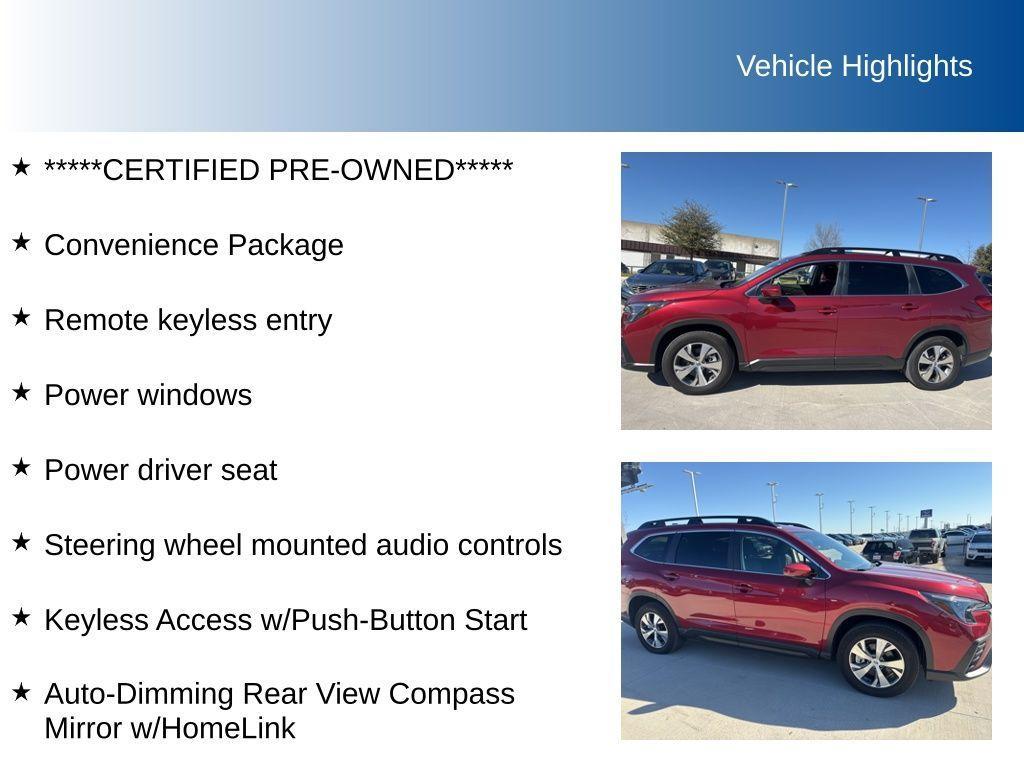 used 2024 Subaru Ascent car, priced at $30,491