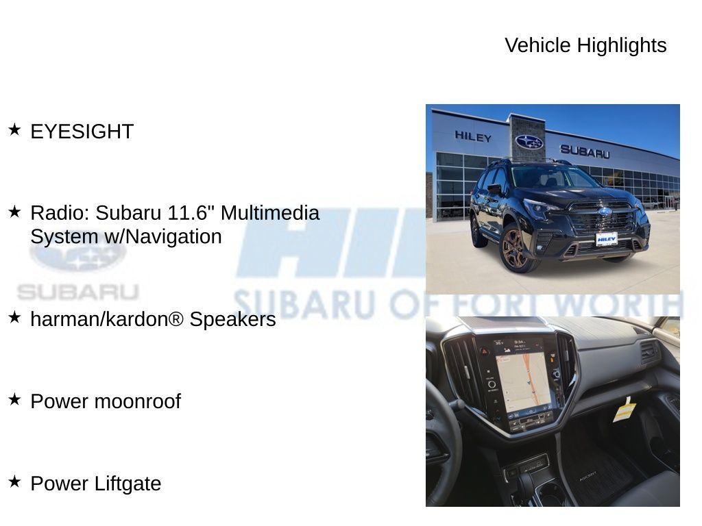 new 2026 Subaru Ascent car, priced at $48,066