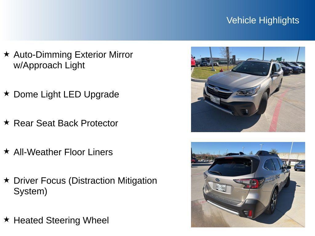 used 2020 Subaru Outback car, priced at $21,999