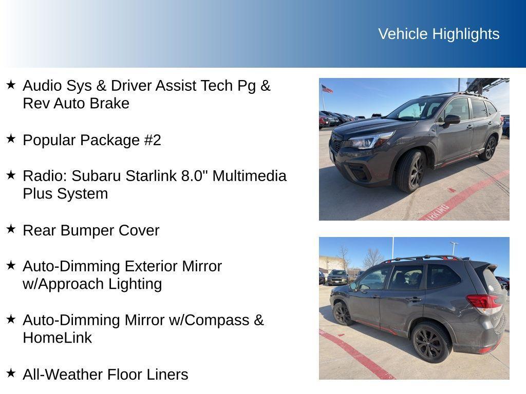 used 2020 Subaru Forester car, priced at $20,744