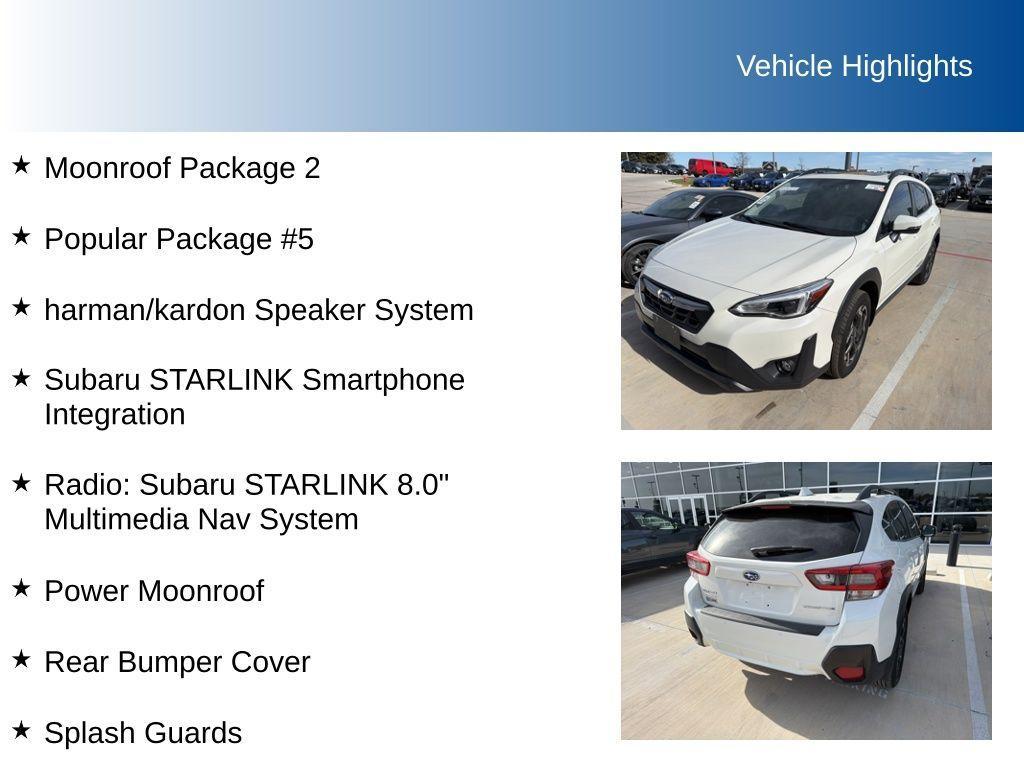 used 2021 Subaru Crosstrek car, priced at $24,491