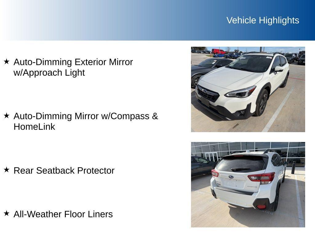 used 2021 Subaru Crosstrek car, priced at $24,491