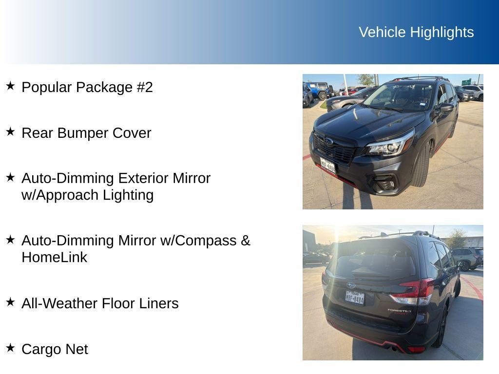 used 2019 Subaru Forester car, priced at $21,720