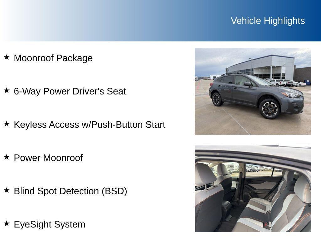 used 2021 Subaru Crosstrek car, priced at $17,951