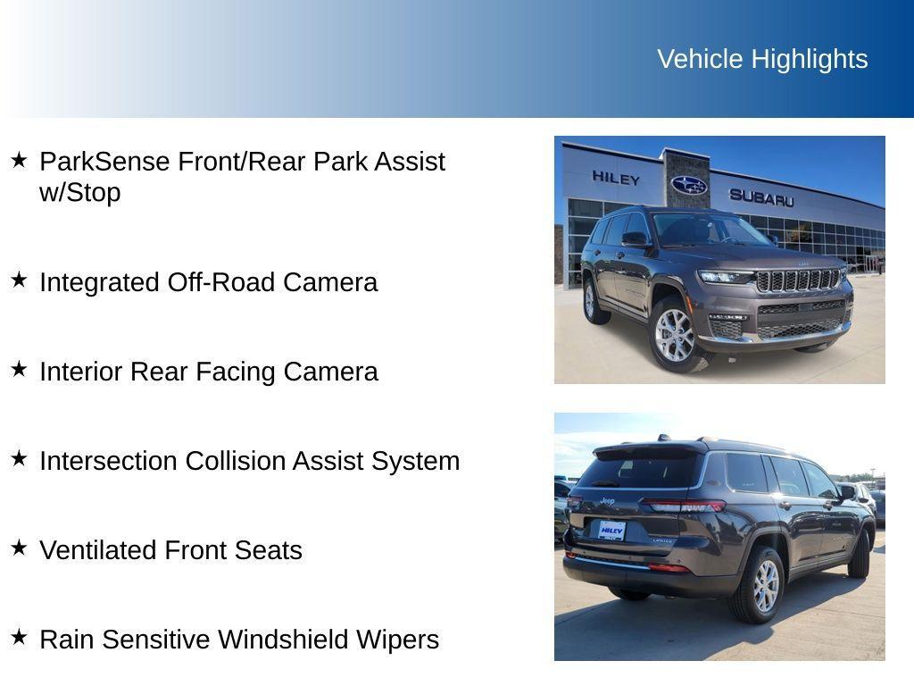 used 2023 Jeep Grand Cherokee L car, priced at $27,563