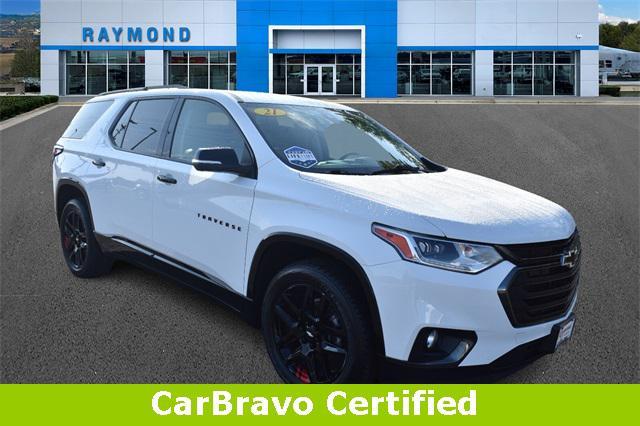 used 2021 Chevrolet Traverse car, priced at $24,642