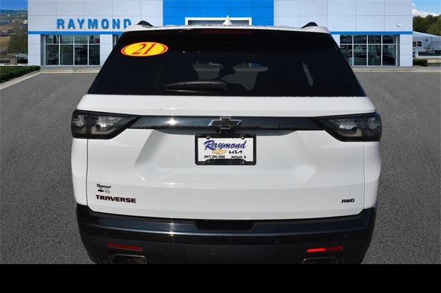 used 2021 Chevrolet Traverse car, priced at $24,642