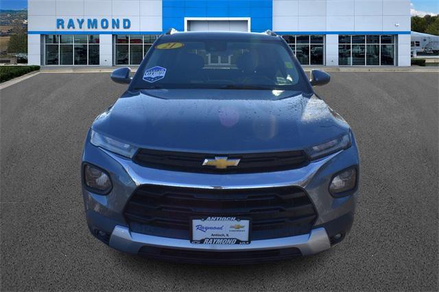used 2021 Chevrolet TrailBlazer car, priced at $18,382