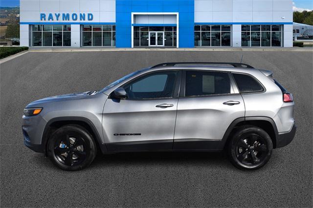 used 2021 Jeep Cherokee car, priced at $16,893