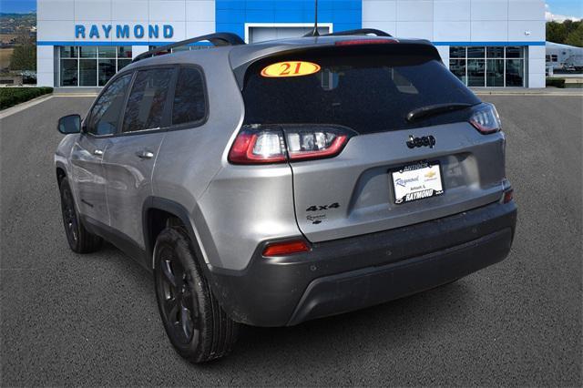 used 2021 Jeep Cherokee car, priced at $16,893