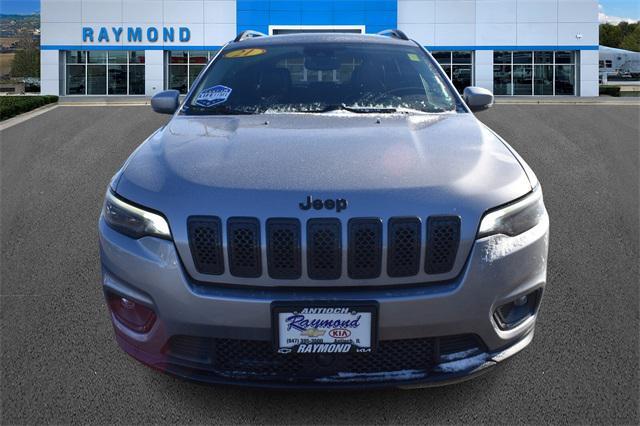 used 2021 Jeep Cherokee car, priced at $16,893