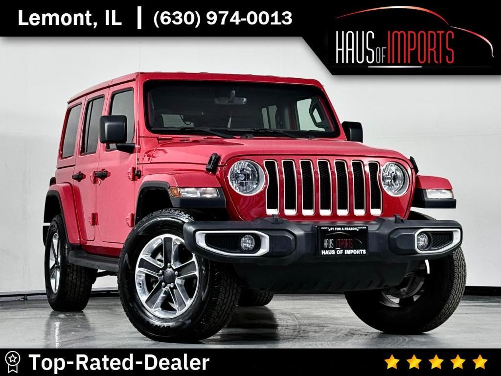used 2021 Jeep Wrangler Unlimited car, priced at $27,900