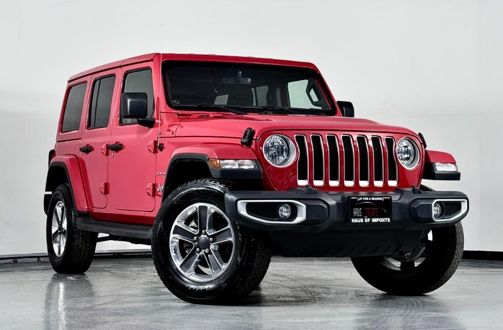 used 2021 Jeep Wrangler Unlimited car, priced at $27,900