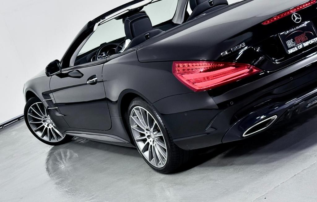 used 2017 Mercedes-Benz SL 550 car, priced at $44,800