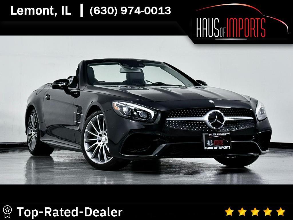 used 2017 Mercedes-Benz SL 550 car, priced at $44,800