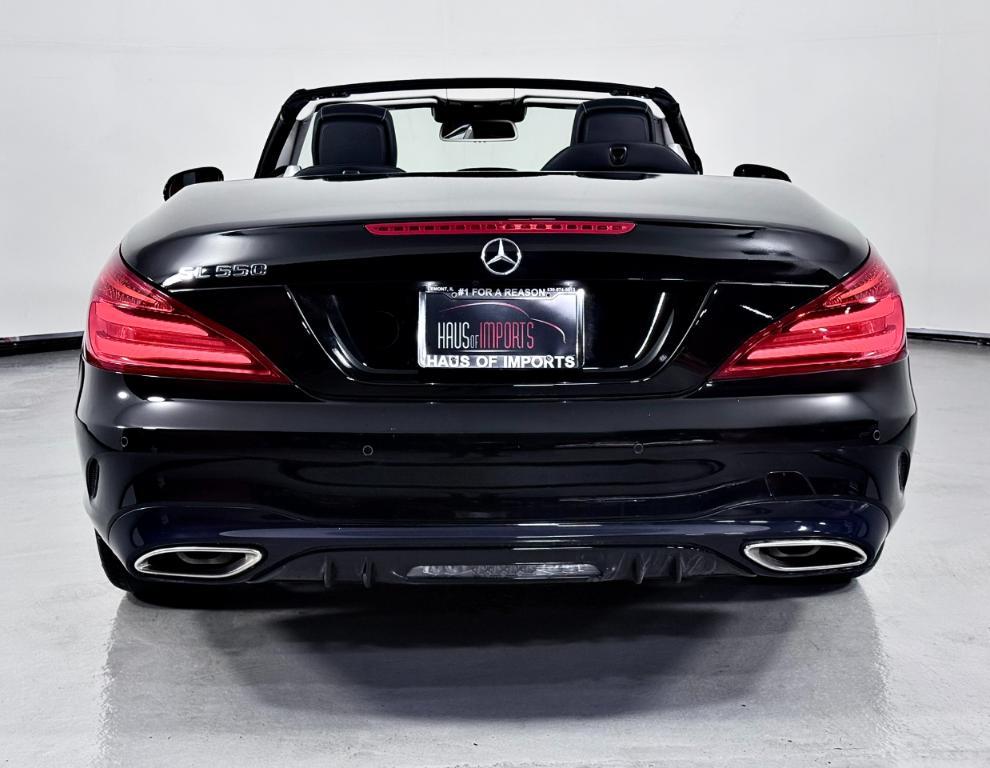 used 2017 Mercedes-Benz SL 550 car, priced at $44,800