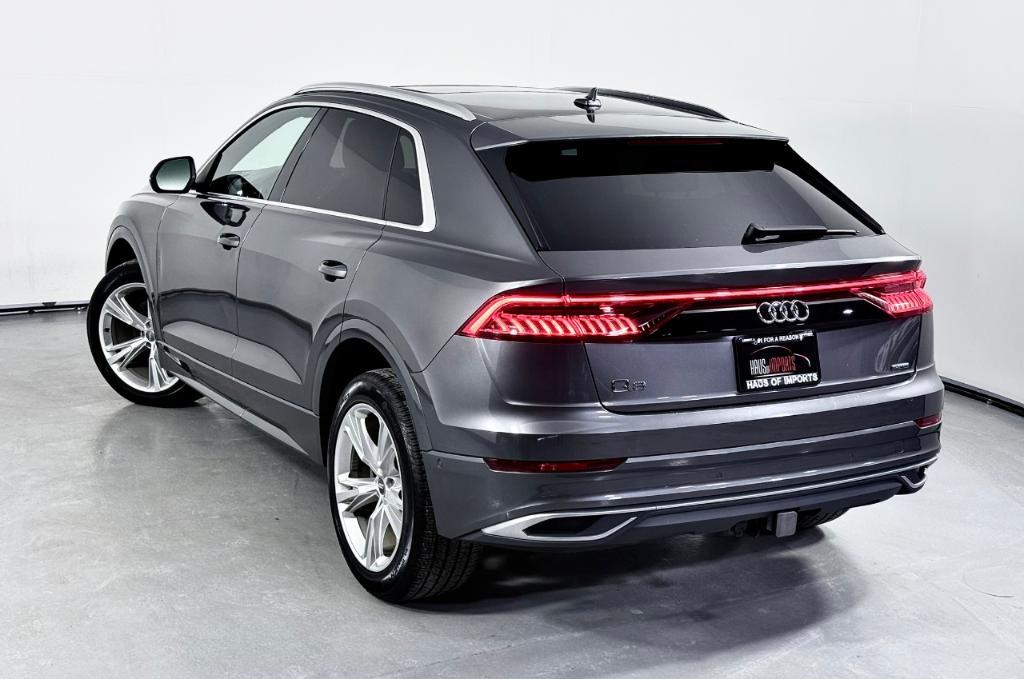 used 2019 Audi Q8 car, priced at $33,500