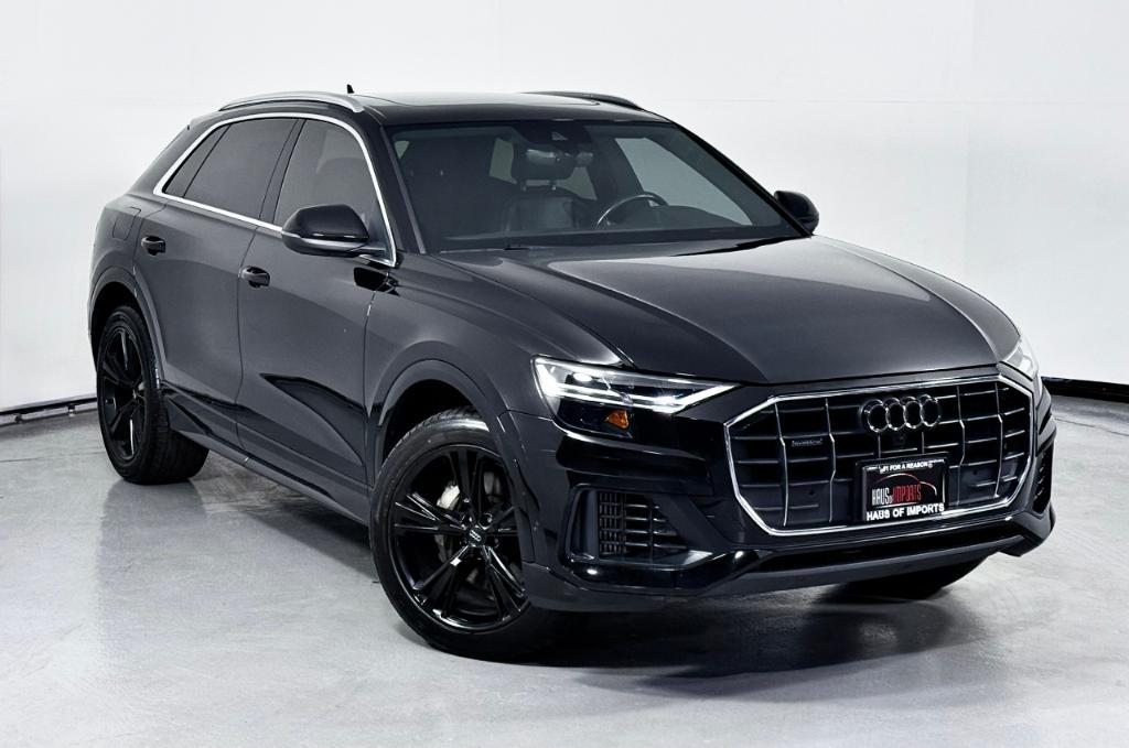 used 2019 Audi Q8 car, priced at $27,800