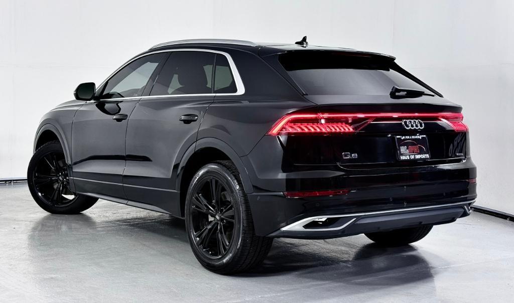 used 2019 Audi Q8 car, priced at $27,800