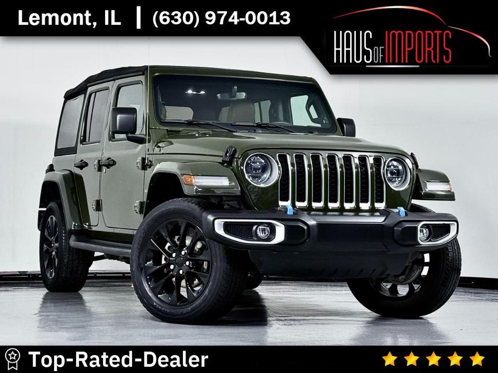 used 2023 Jeep Wrangler 4xe car, priced at $30,900