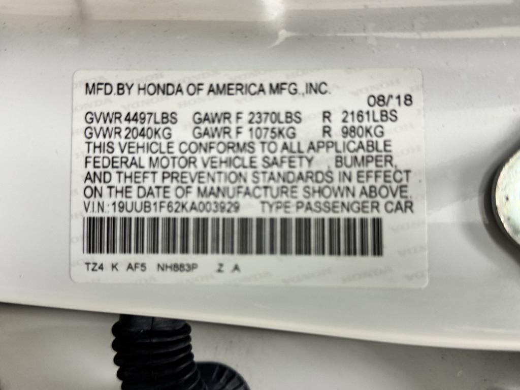 used 2019 Acura TLX car, priced at $19,899