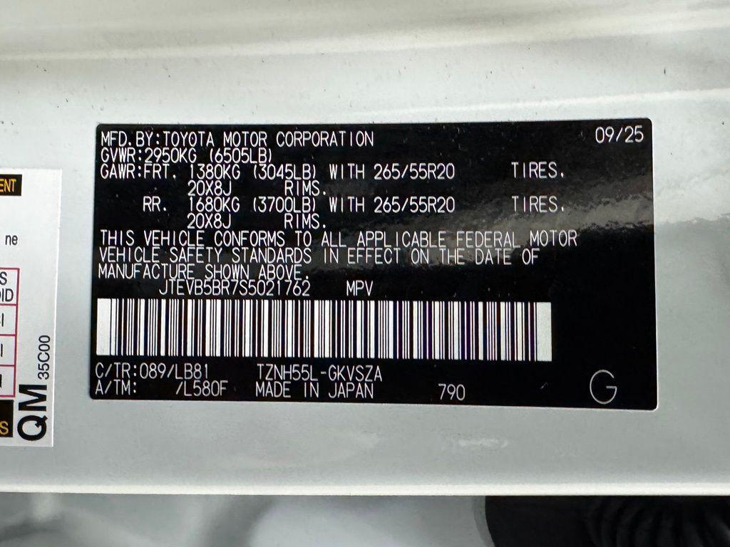 used 2025 Toyota 4Runner Hybrid car, priced at $64,898