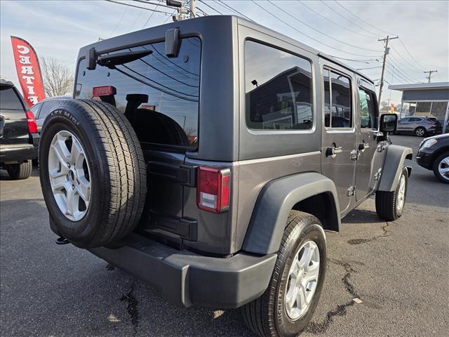 used 2018 Jeep Wrangler JK Unlimited car, priced at $21,995