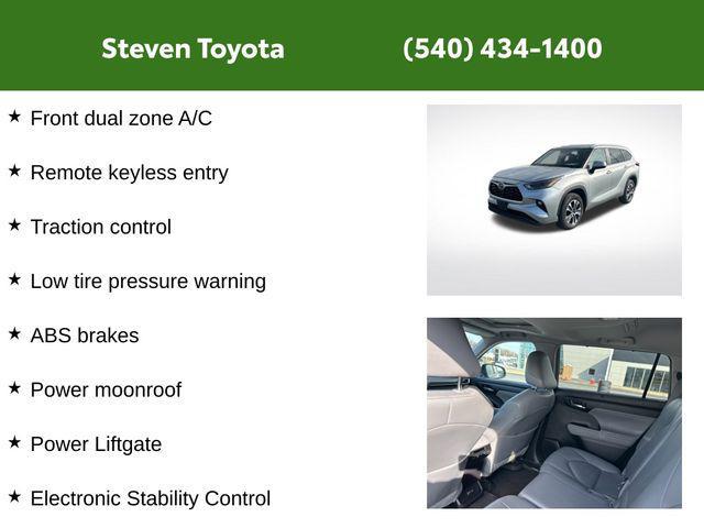 used 2024 Toyota Highlander car, priced at $37,995