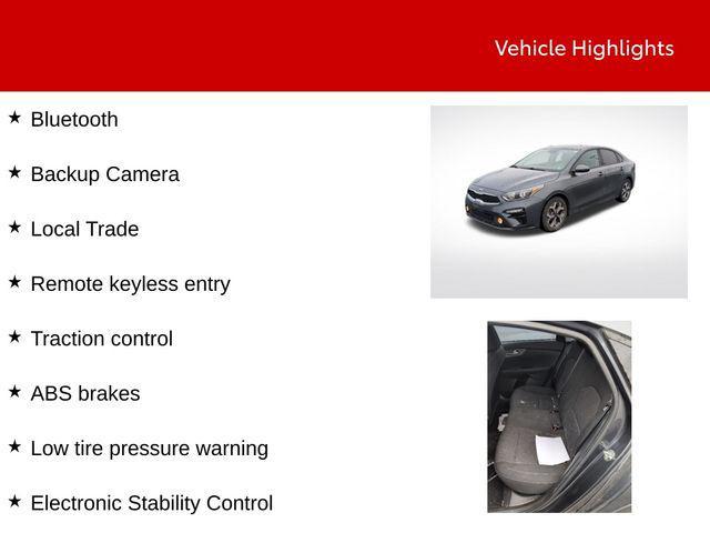 used 2020 Kia Forte car, priced at $13,000