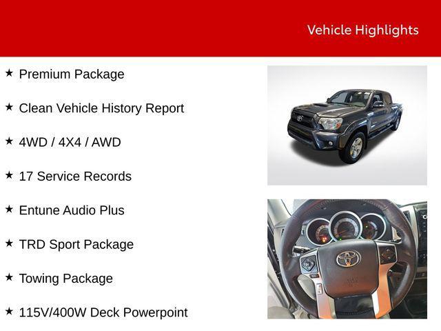 used 2015 Toyota Tacoma car, priced at $25,000