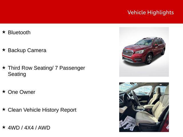 used 2019 Subaru Ascent car, priced at $17,700