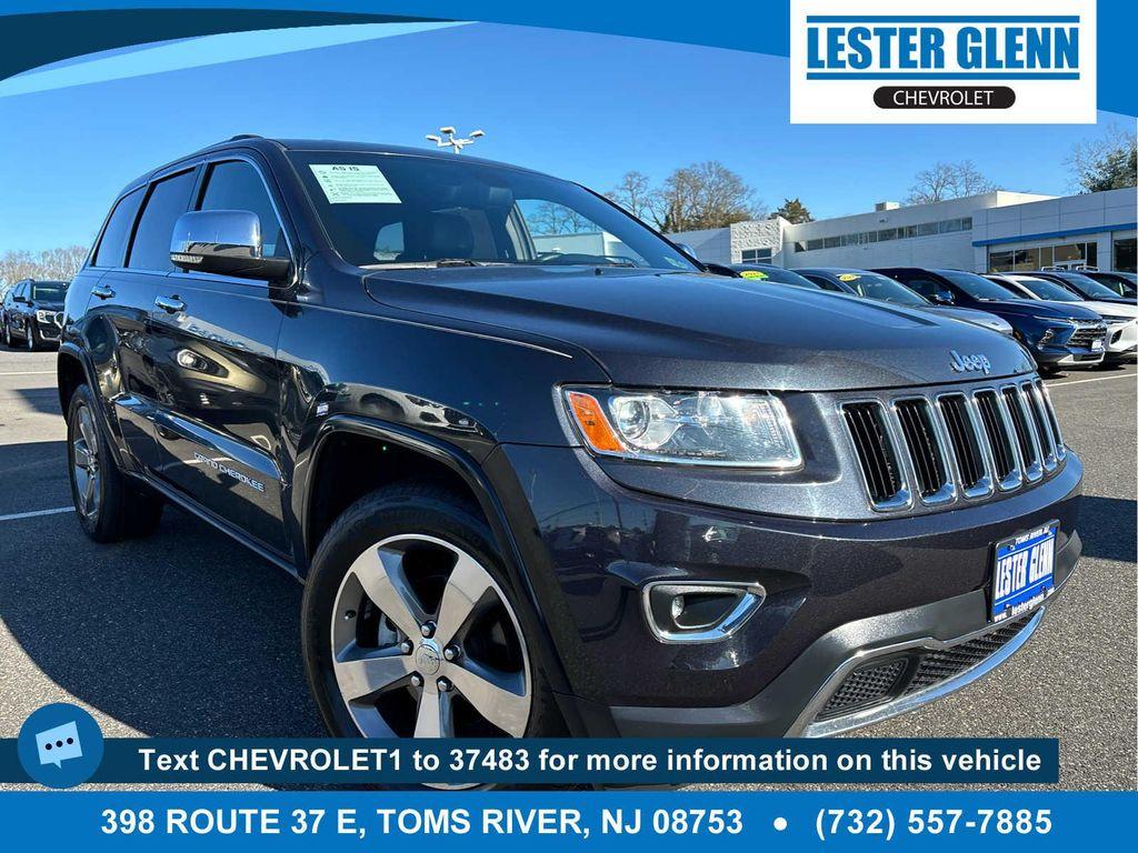 used 2015 Jeep Grand Cherokee car, priced at $17,577