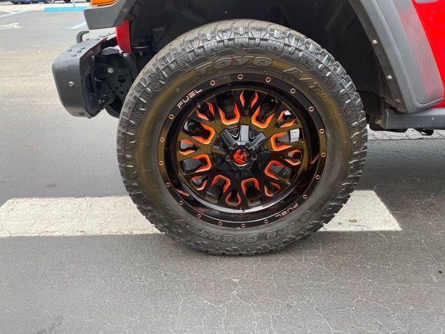 used 2021 Jeep Wrangler Unlimited car, priced at $26,536