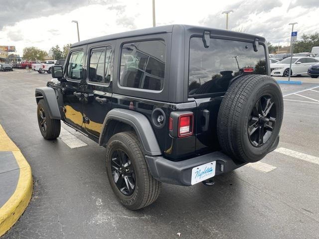 used 2021 Jeep Wrangler Unlimited car, priced at $24,075