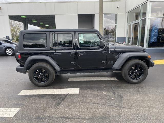 used 2021 Jeep Wrangler Unlimited car, priced at $24,075