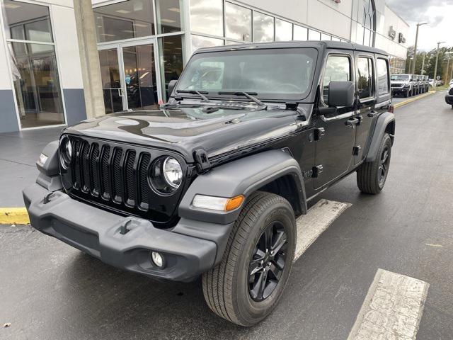 used 2021 Jeep Wrangler Unlimited car, priced at $24,075