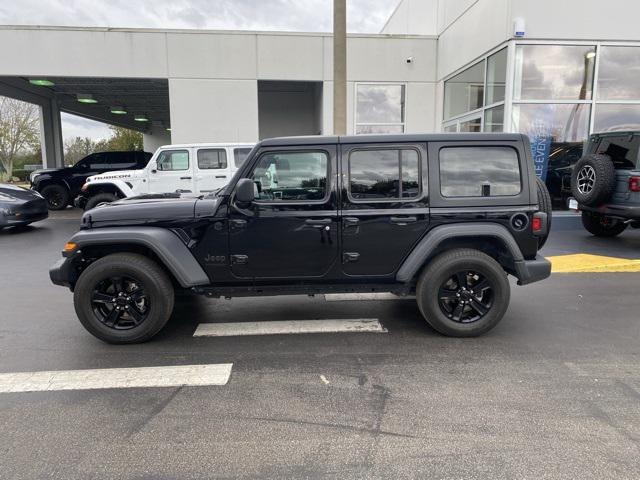 used 2021 Jeep Wrangler Unlimited car, priced at $24,075
