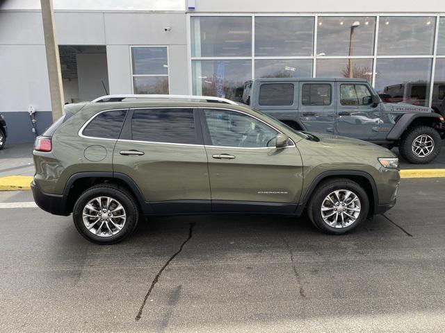 used 2021 Jeep Cherokee car, priced at $13,953