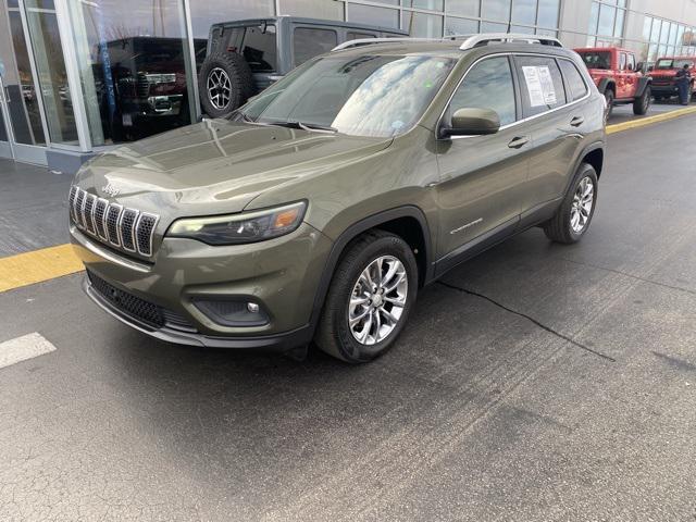 used 2021 Jeep Cherokee car, priced at $13,953