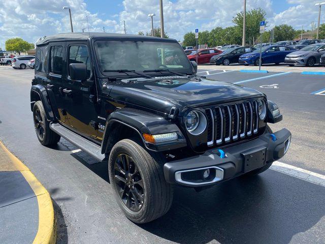 used 2023 Jeep Wrangler 4xe car, priced at $29,875