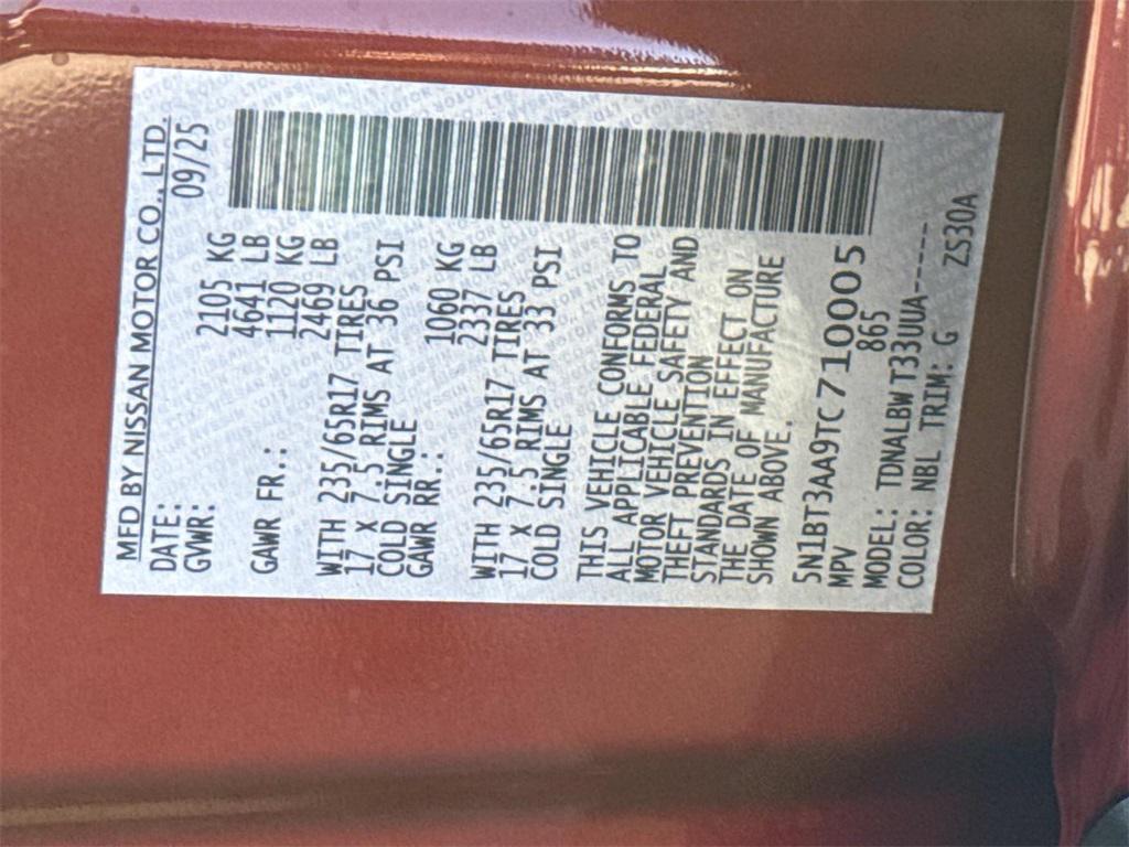 new 2026 Nissan Rogue car, priced at $25,286