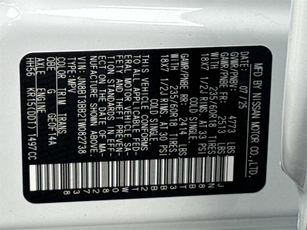 new 2026 Nissan Rogue car, priced at $28,515