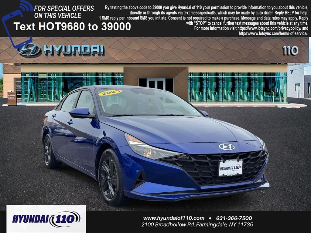 used 2023 Hyundai Elantra car, priced at $17,495