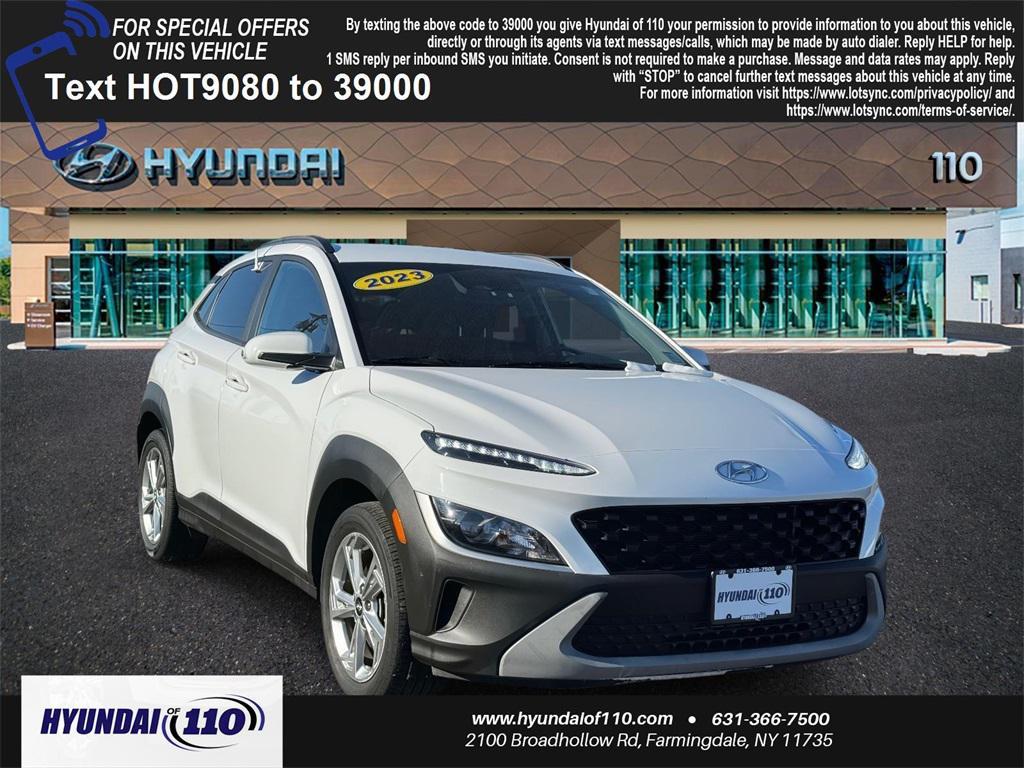 used 2023 Hyundai Kona car, priced at $18,498