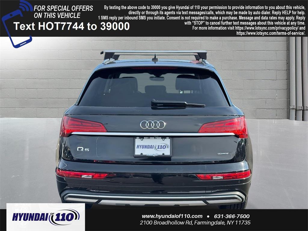 used 2023 Audi Q5 car, priced at $25,695