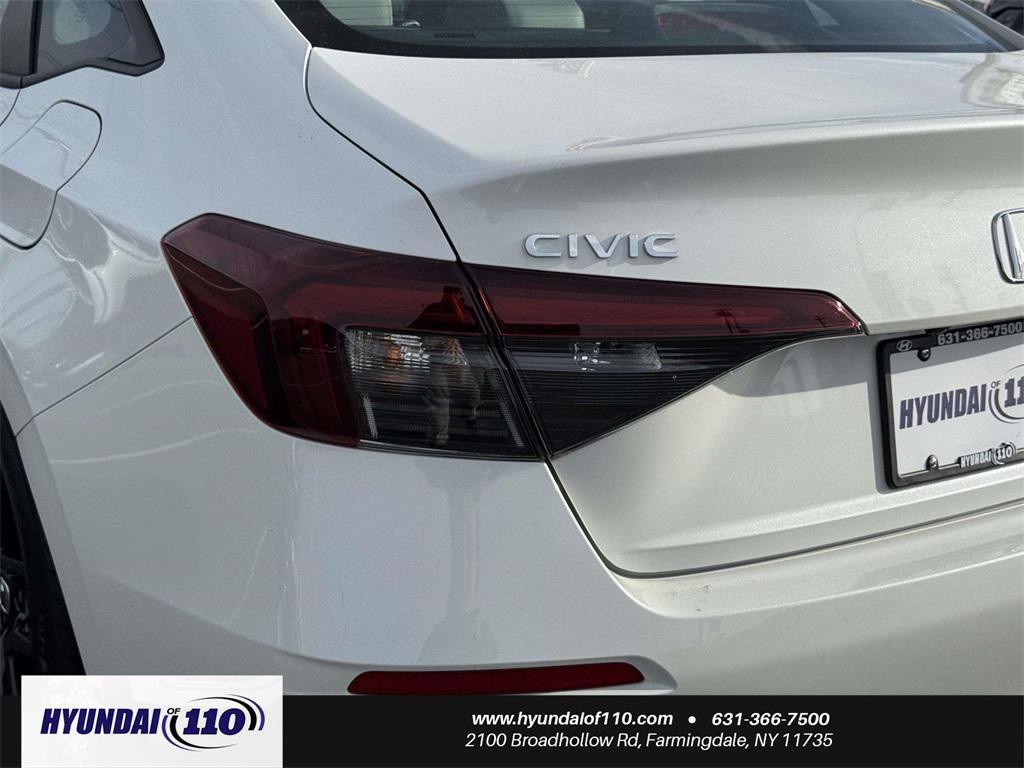used 2025 Honda Civic Hybrid car, priced at $24,995
