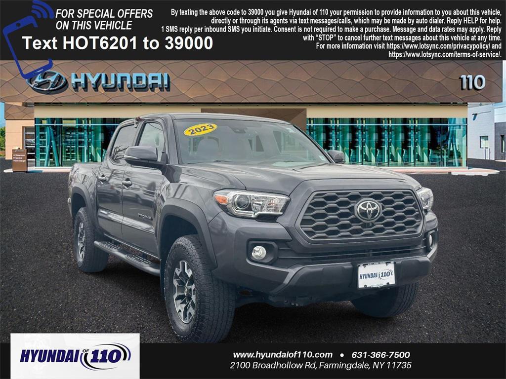 used 2023 Toyota Tacoma car, priced at $35,095